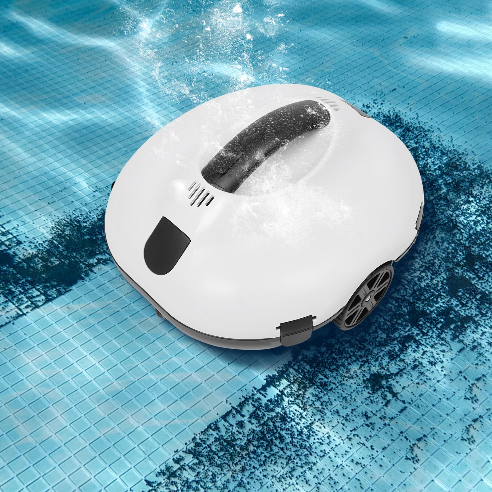 25.2W Modern Automatic Pool Cleaner Robotic Pool Cleaner Waterproof IPX8