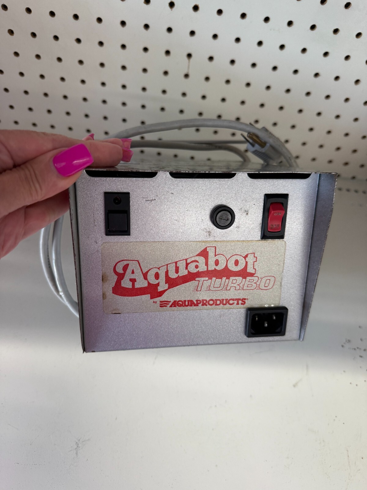 AQUABOT 7060C POWER SUPPLY 3- PRONG MALE SOCKET FOR CLASSIC TURBO & T T2