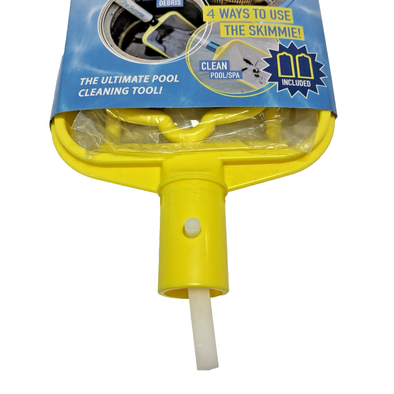 The Skimmie Ultimate Pool Spa Cleaning Tool Collect Debris Remove Basket Lid