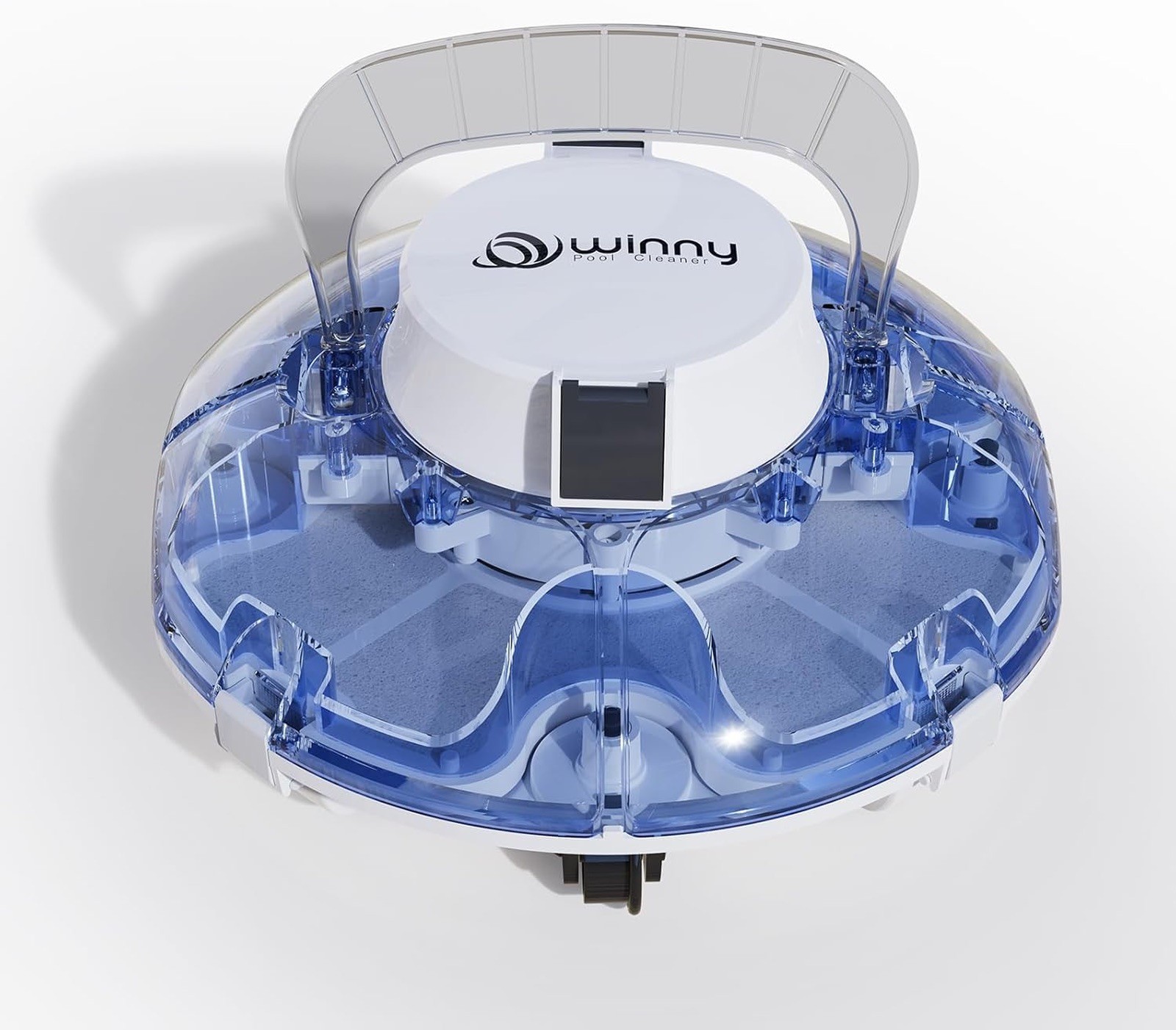 Cordless Robotic Auto Pool Vacuum Cleaner, Self-Parking, 645 Sq.Ft, 60 Min, LBW