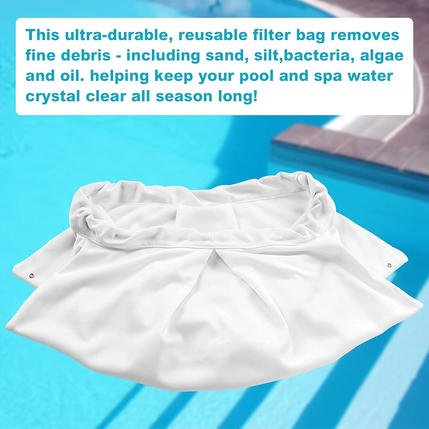 Durable Double Stitched 70 Micron Filter Bag for Dolphin Cleaners – Fast Setup