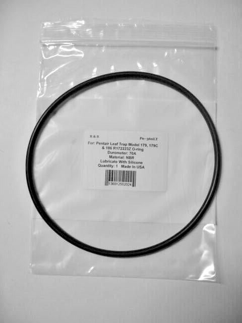 Pentair Leaf Traps 179, 179C & 186 R172223Z O-Ring / R&S 360LT