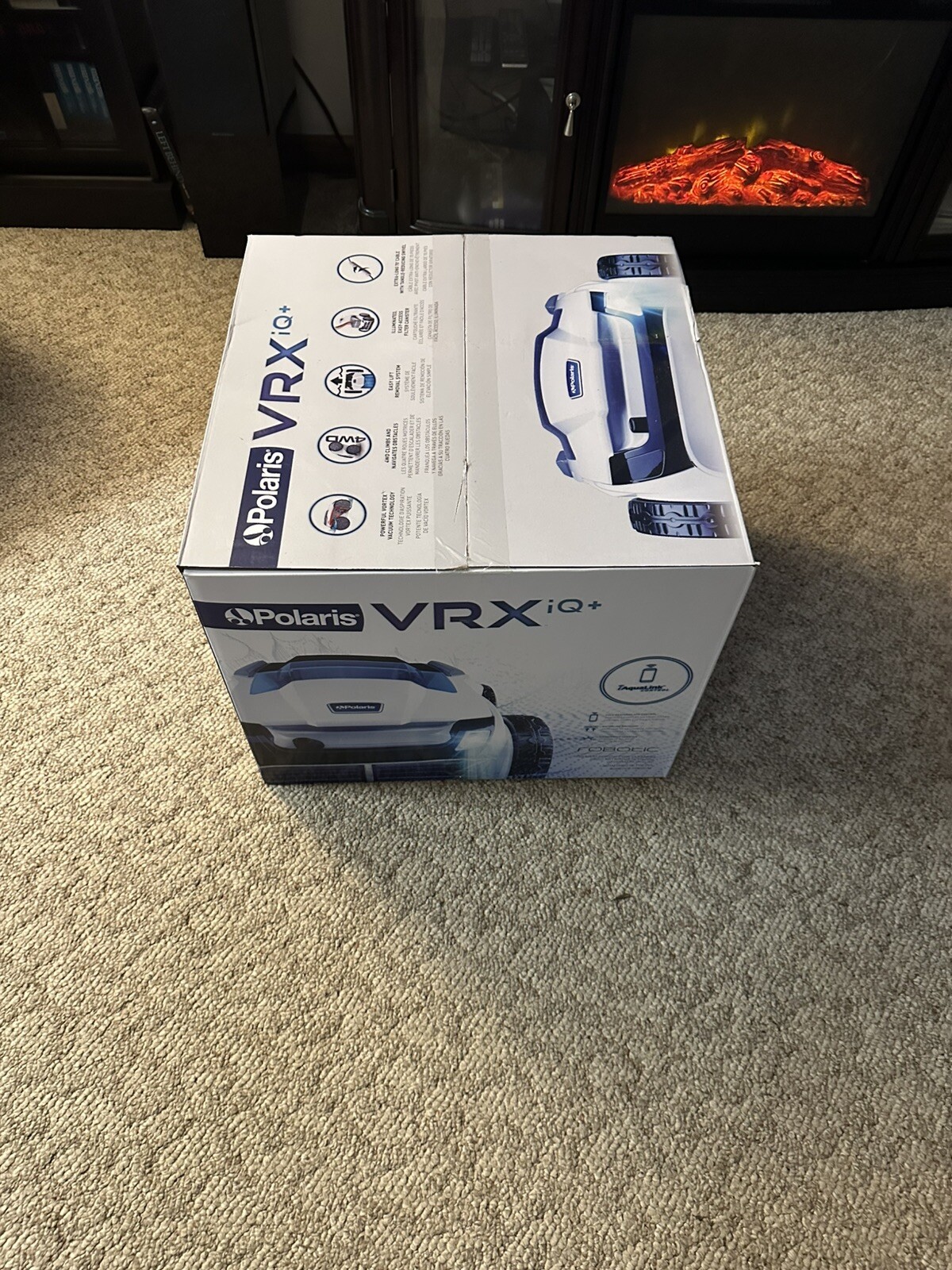 The Polaris VRX iQ+ Robotic Pool Cleaner with iAquaLink Control FVRXIQP
