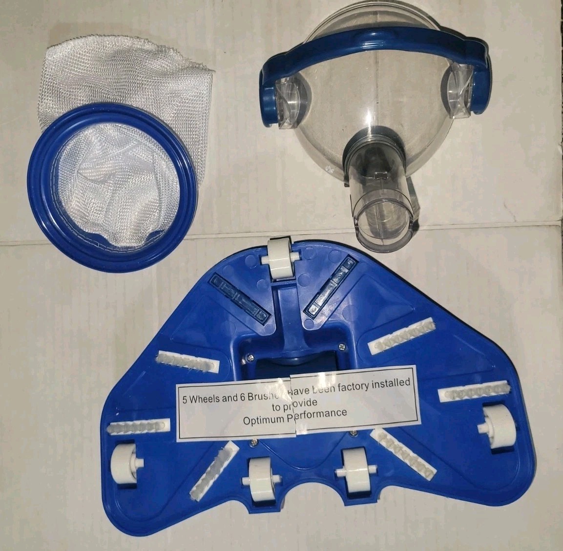 Genuine Pool Blaster Max Replacement Brush, Filter Bag, Attachment Parts Only