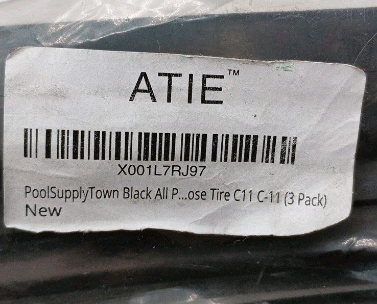 ATIE Pool Cleaner All Purpose Tires C11 for Polaris 280/380/360 Black Max, TR35P