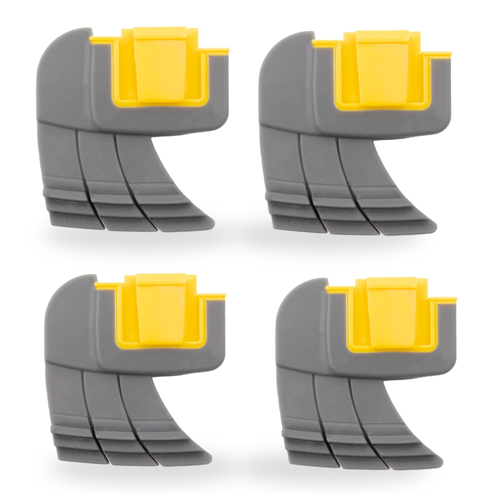 4 Pcs Gray Yellow Pool Cleaner Replacement Parts R0714400