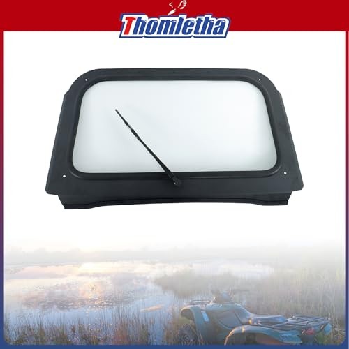 Full Glass Windshield with Wiper Replacement for Polaris RZR 570 All years 800