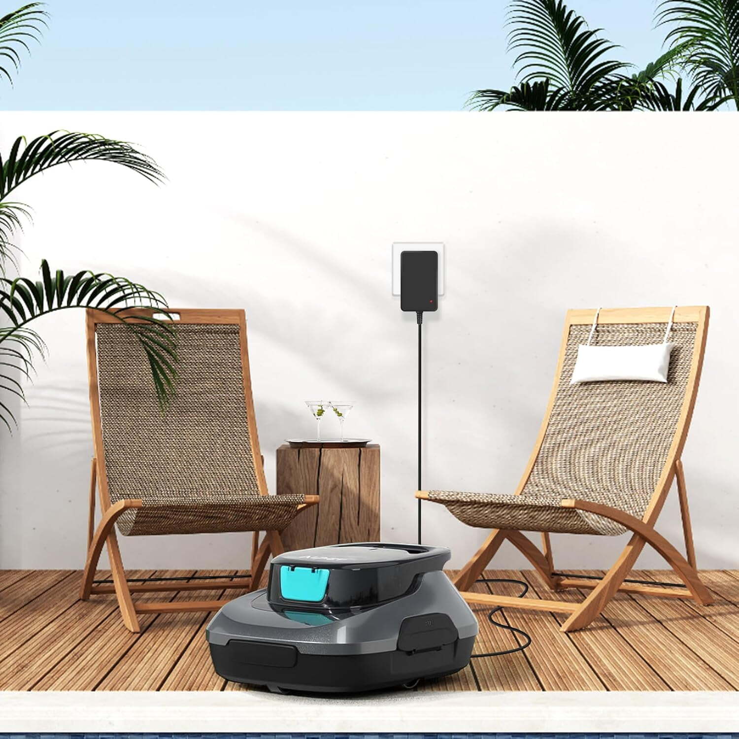 Charger for Aiper Seagull 600 800 Cordless Automatic Robotic Pool Vacuum Cleaner