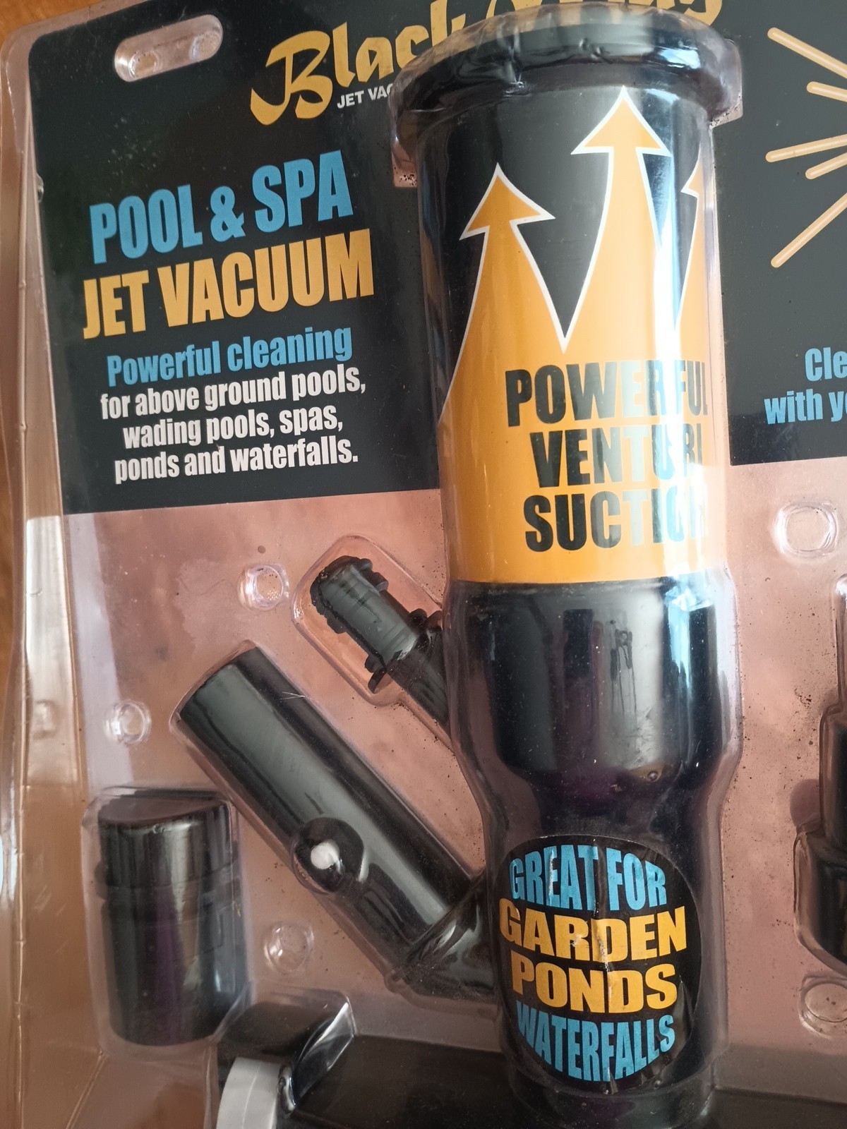 NEW Poolmaster 28008 Black Magic Jet Vacuum Pool-Spa-Pond-Stock Tank Cleaning