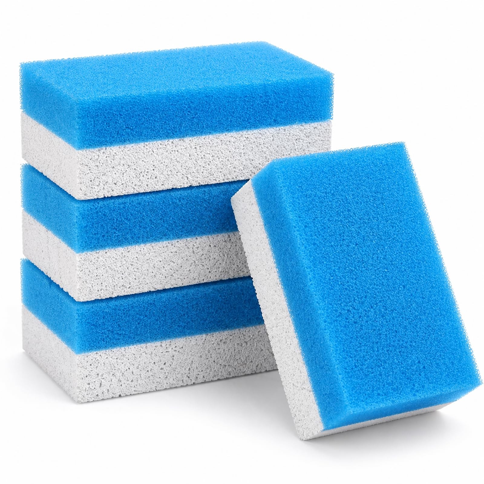 Dual Sided Pool Pumice Stone Cleaning Sponge, 2 in 1 Pool Cleaning Sponge Scr…