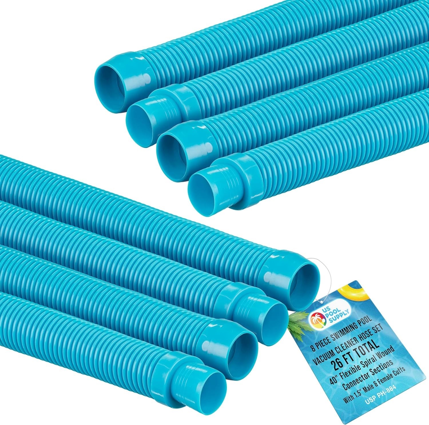Universal 1.5&Prime; Inground Pool Cleaner Hose