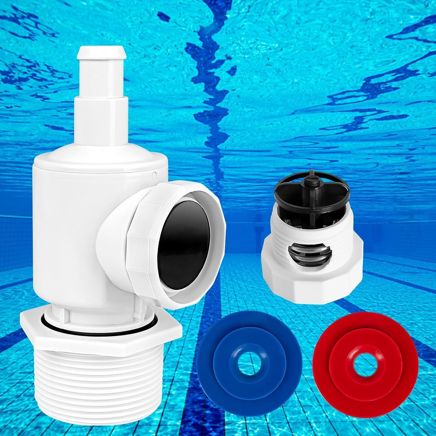 ABS Wall Fitting Connector for Polaris 180/280/380 Vacuum Sweep Assembly