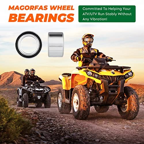 Front Left/Right Wheel Bearing Kit for Polaris Ranger 800/RZR S 2008 2009