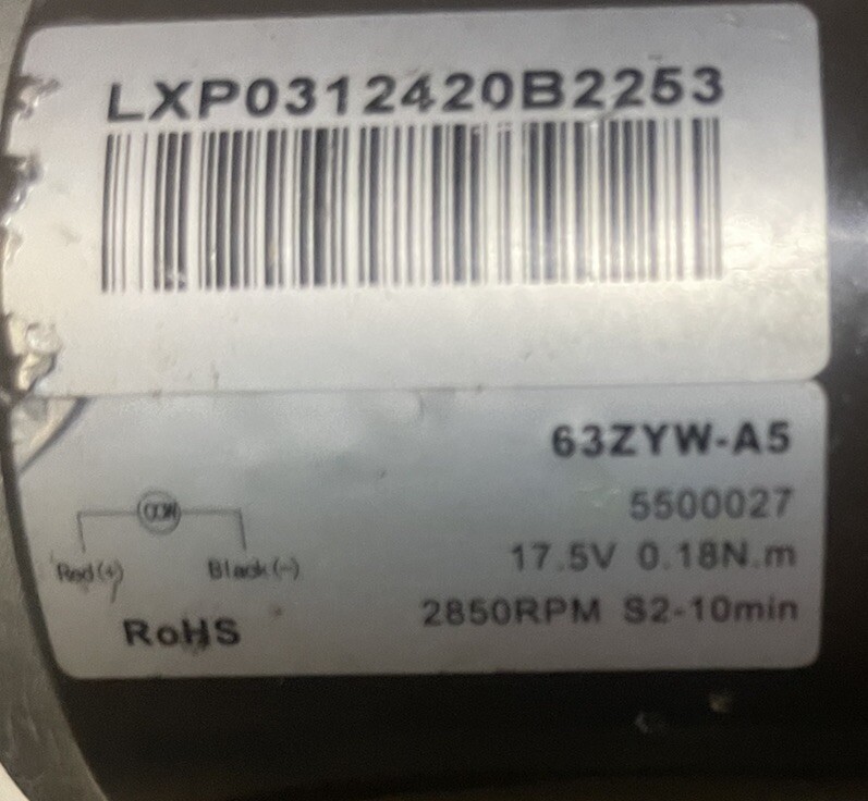 READ 1ST MAYTRONICS DOLPHIN IMPELLER FAN MOTOR PUMP REBUILT 63ZYW-A5 5500027
