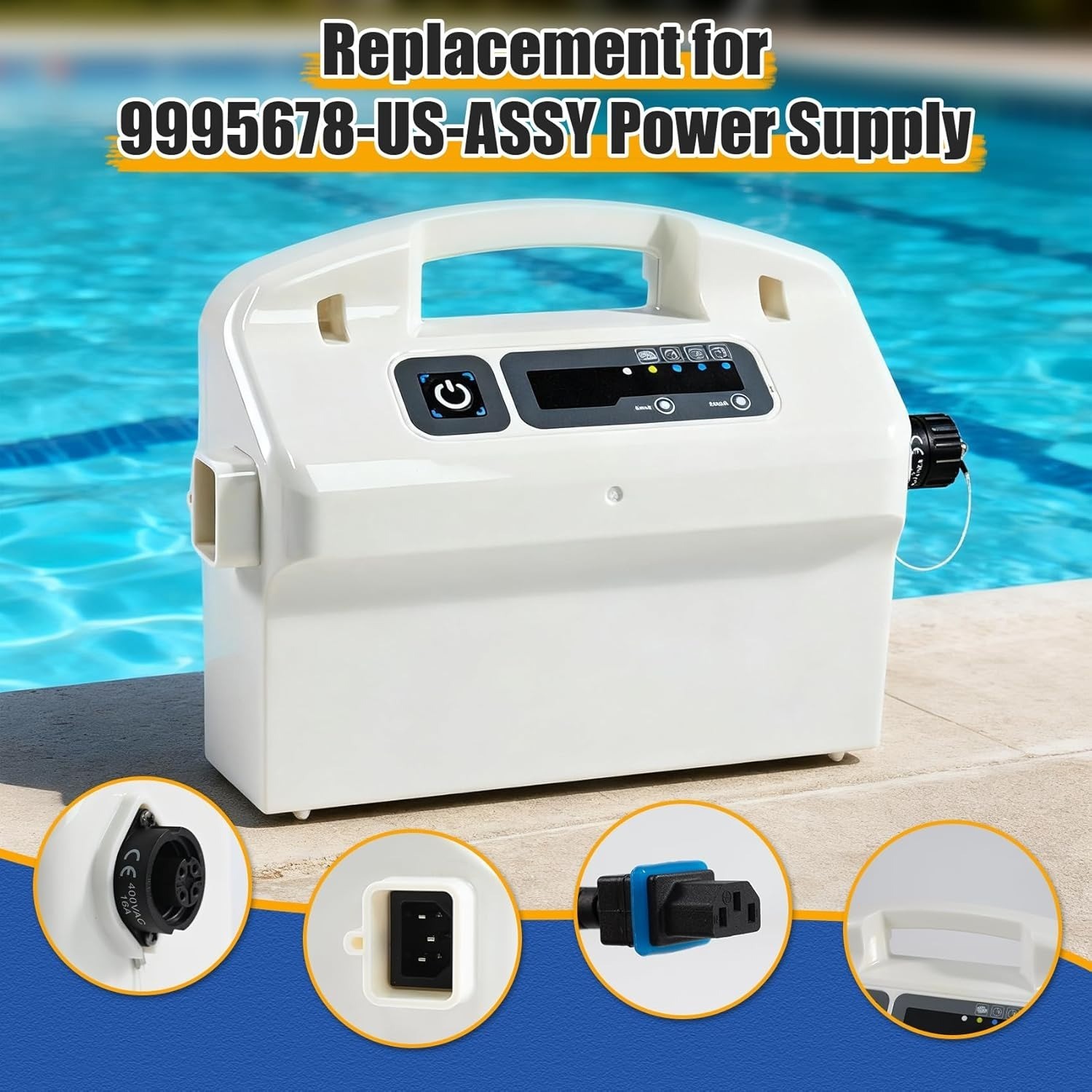 Maytronics Dolphin Power Supply 9995678 M400 M500 180W Replacement Weekly Timer