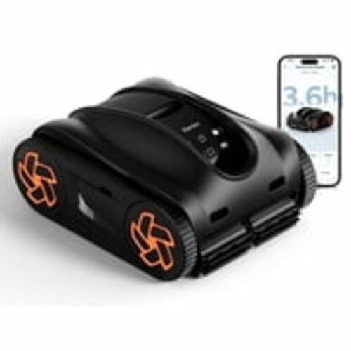 iGarden Robotic Cordless Pool Cleaner Vacuum K25, Smart Navigation, 220 Min