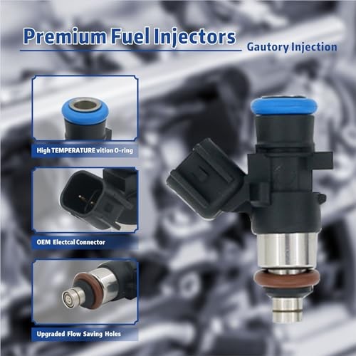 Fuel Injectors Compatible with Polaris ACE570 ACE900 RZR 4 XP 900 2011-2013,