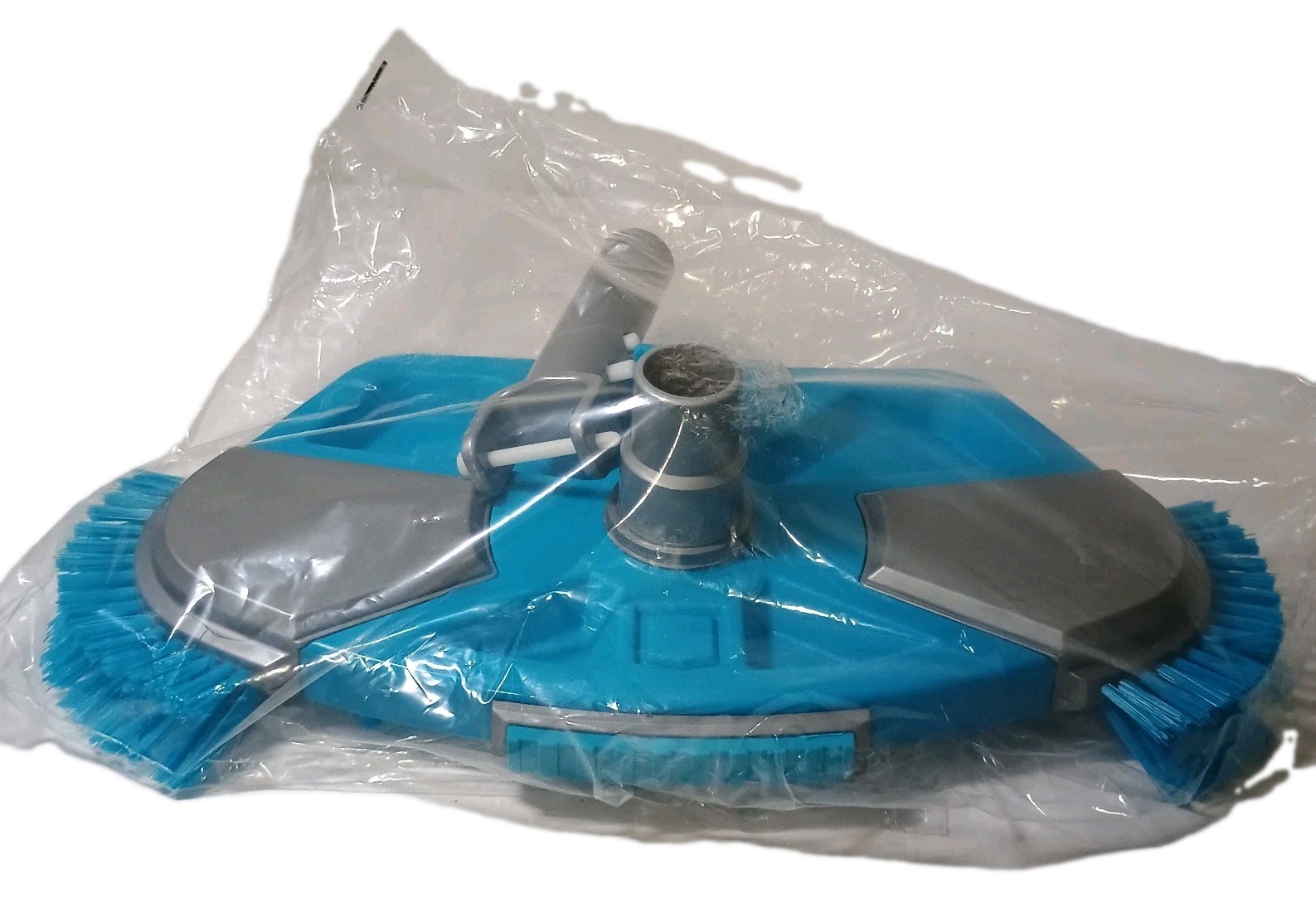 VH-324 Deluxe Weighted Pool Vacuum Head With Side Brushes Swivel Connections