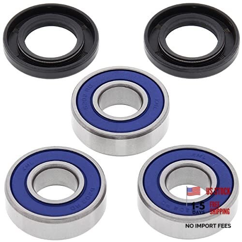Racing 25-1033 Rear Wheel Bearing Kit Compatible with/Replacement for