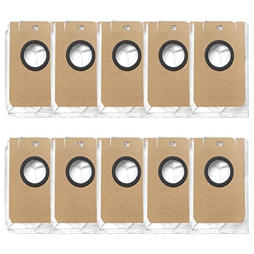 10 Packs Dust Bgas for Ionvac SmartClean V4 Self Emptying Robot Vacuum Cleaner