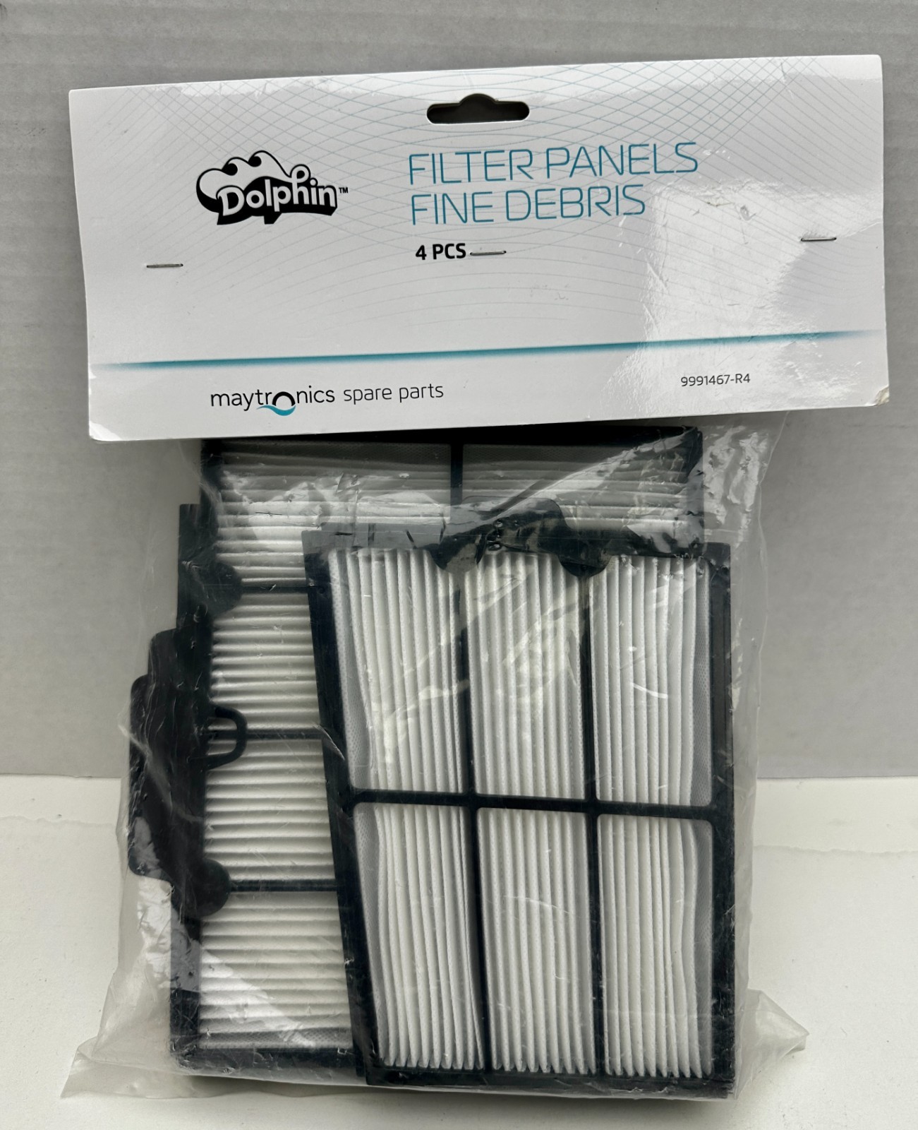Genuine Maytronics Dolphin Fine Debris Filter Panels 4pcs 9991467-R4