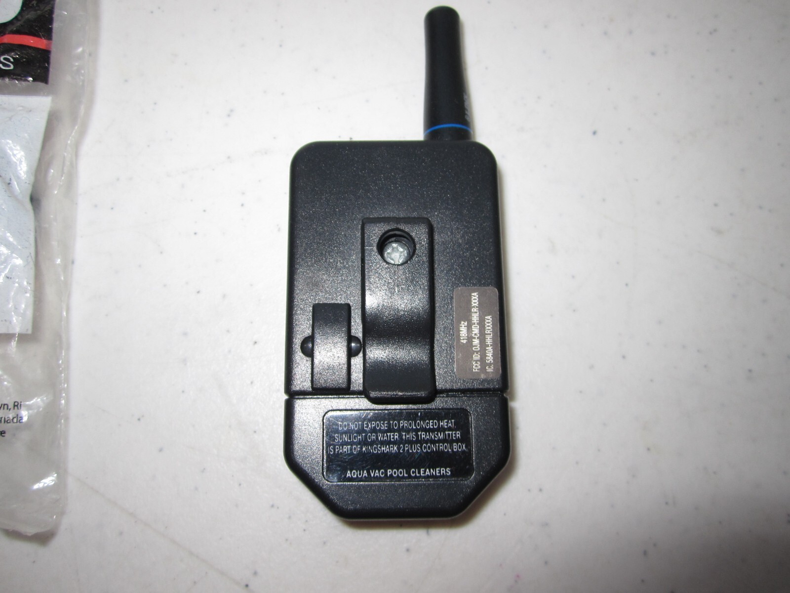 Hayward – RCX373804 – Remote Control Replacement for KingShark2 Pool Vacuum
