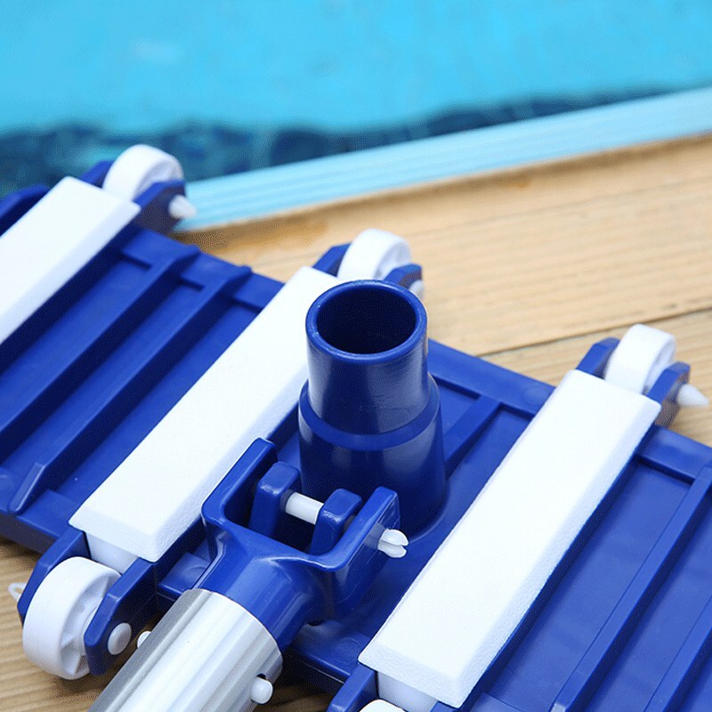 Home Swimming Pool Suction Vacuum Head Brush Above Ground Inground Cleaner Tool