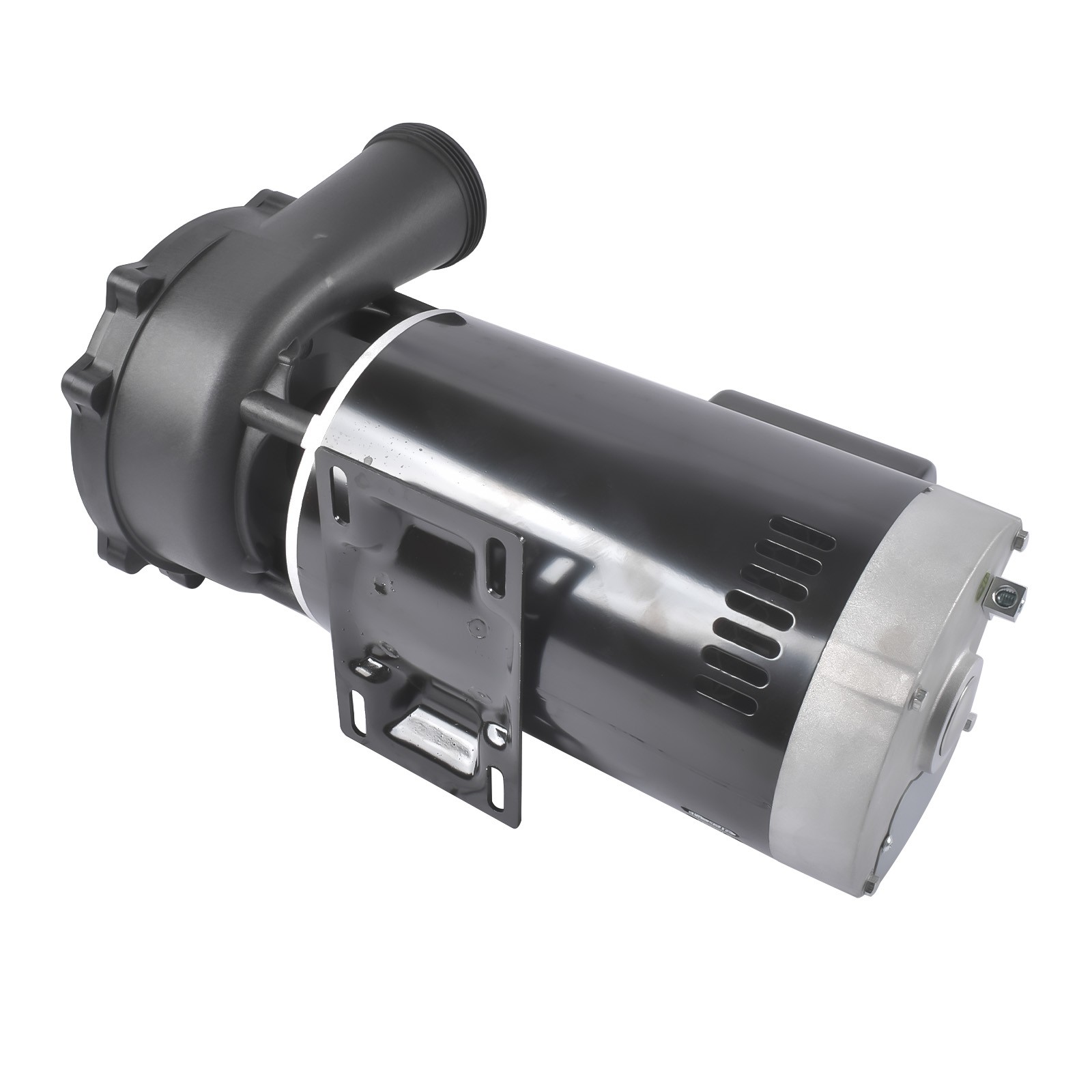 4 HP 230V 2-Speed Executive 56 Frame Spa Pump Black Side Discharge 3721621-13