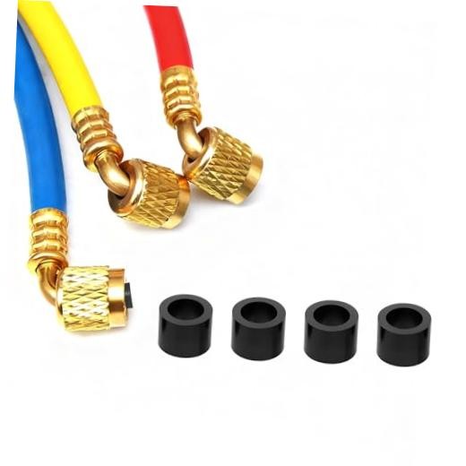 40084 HVAC Vacuum Hose Replacement Gasket for Robinair Manifold, 4PCS |