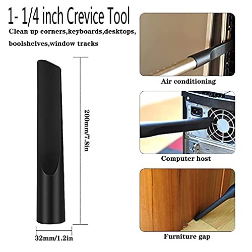 1 1/4 inch Vacuum Attachments Brushes Kit 1-1/4 inch 1-3/8 inch Vacuum Cleaner