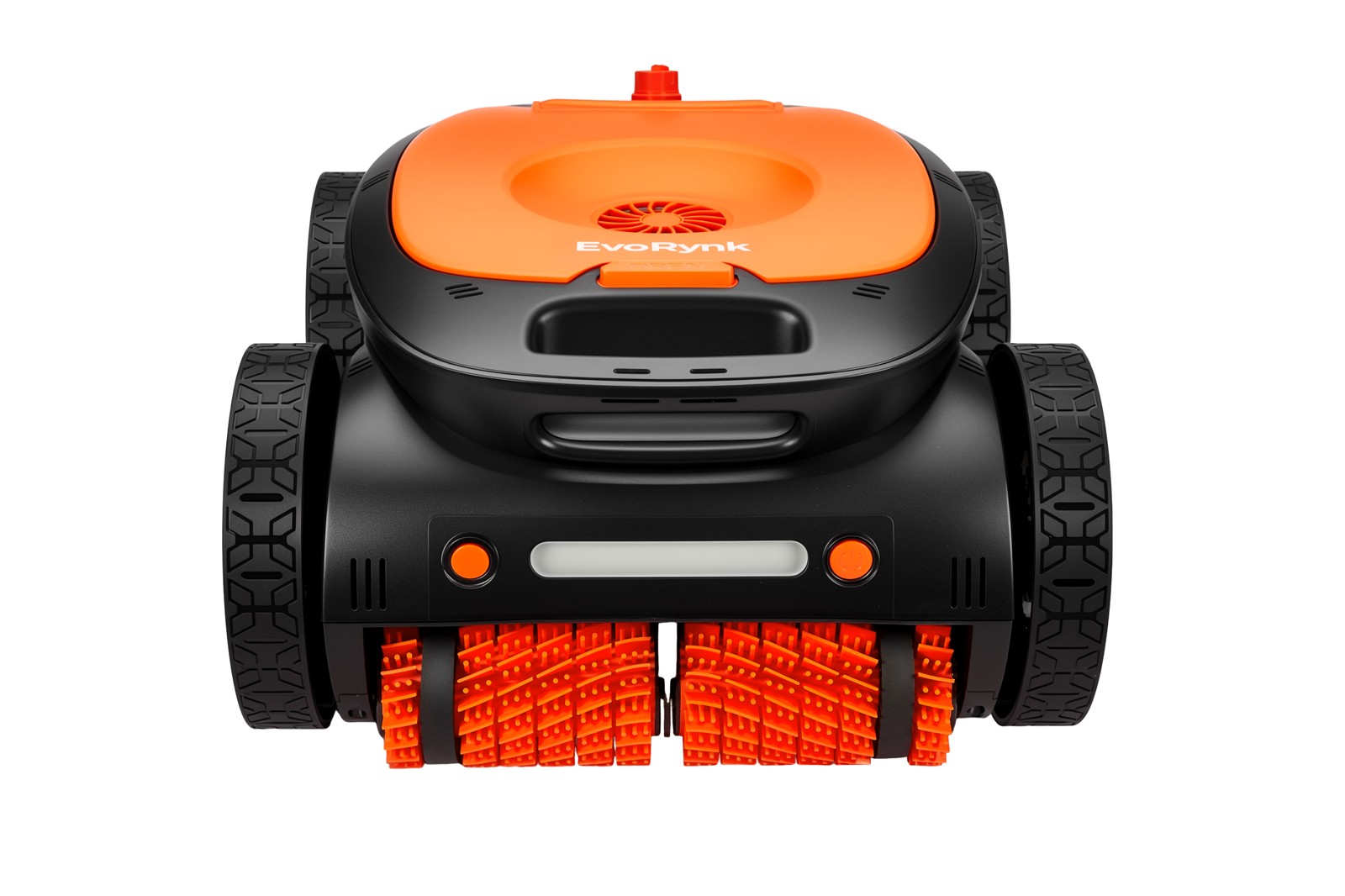 Orange Robotic Pool Cleaner for Inground Pools Underwater Remote & APP Control