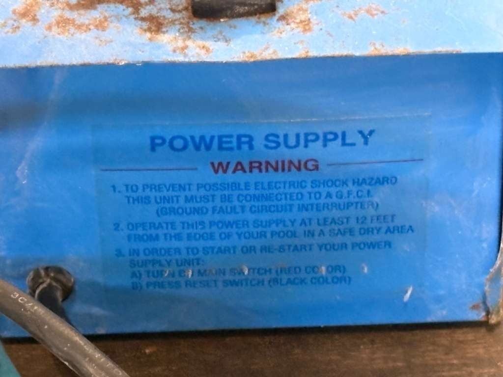 Aqua Products Aquabot AquaMAX Bi-Turbo Commercial Pool Cleaner w/ Power Supply