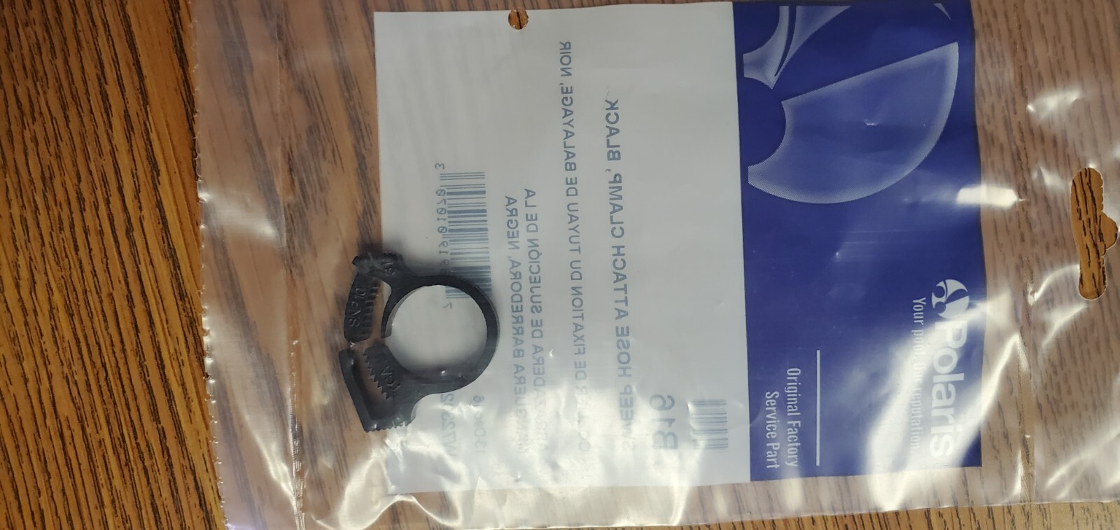 Polaris Sweep Hose Attach Clamp Black for 3900 (B16)
