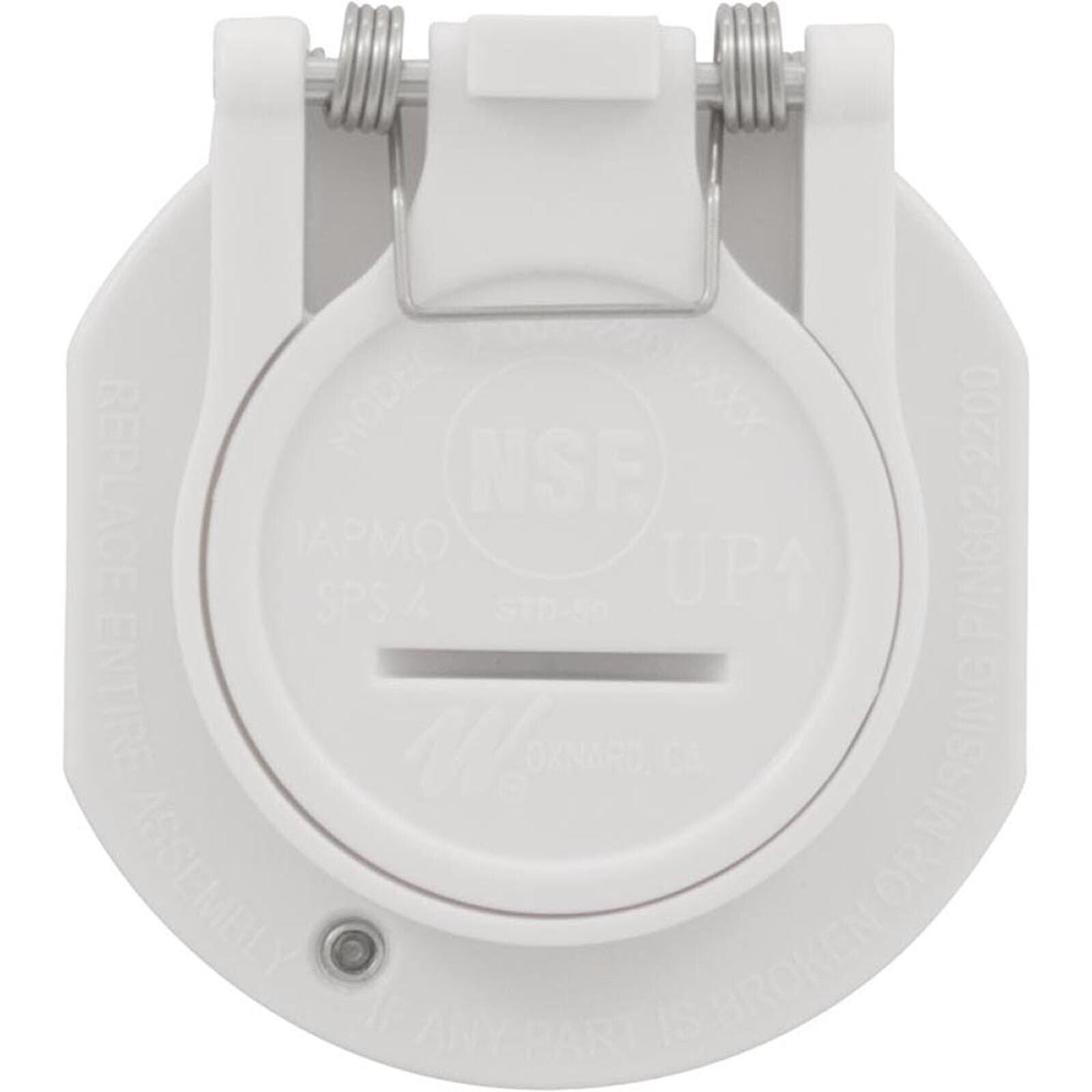 Vac Lock 1 1/2&Prime;Mpt -White