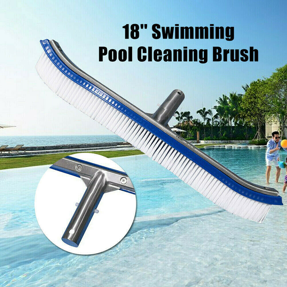 18&Prime; Versatile Pool Brush Head – Non-Abrasive, Efficient for Pools/Spas/Hot Tubs