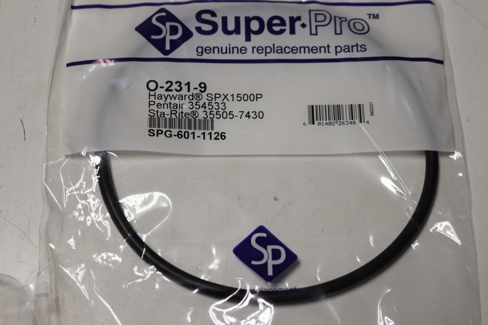 5x Lot O-231-9 O-Ring Hayward SPX1500P Pentair 354533 Sta-Rite 35505-7430
