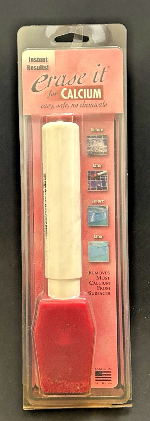 Erase It Stain Eraser 85001 Calcium Eraser for Tile & Concrete Swimming Pools