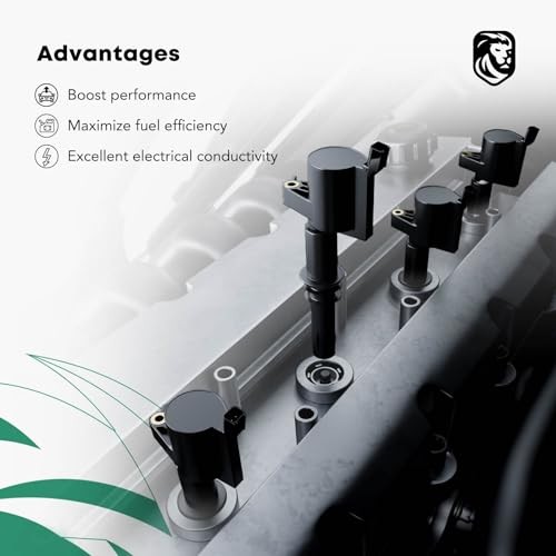 Set of 4 Ignition Coil Pack Replacement for Mazda 3 2010-2013, 6 2006-2013,