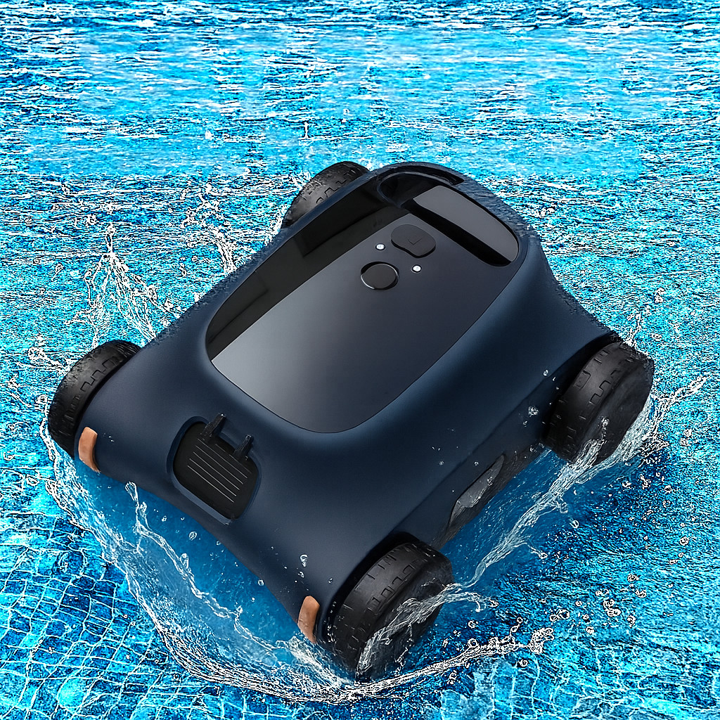 Seauto SAT10 Cordless Pool Vacuum for Inground Pools Floor Only Cleaning Black