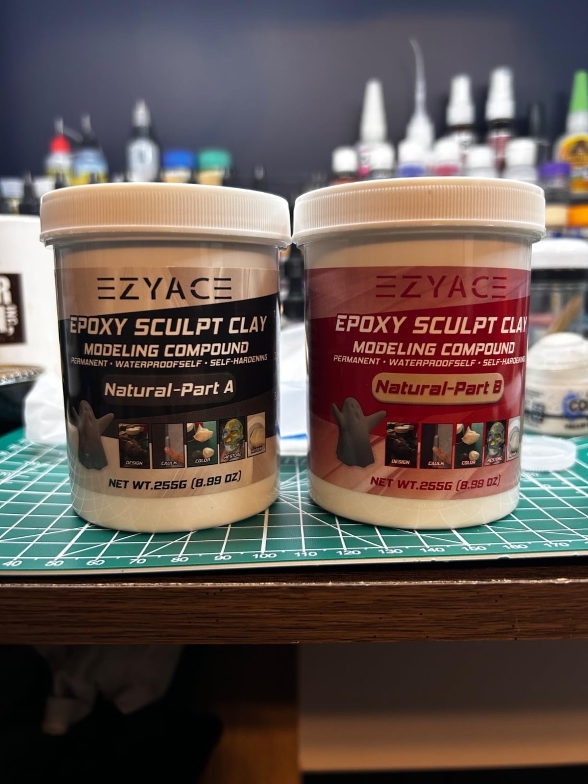 Magic Epoxy Sculpt Clay 2 Part Modeling Compound A B 1 Pound for Building Repair