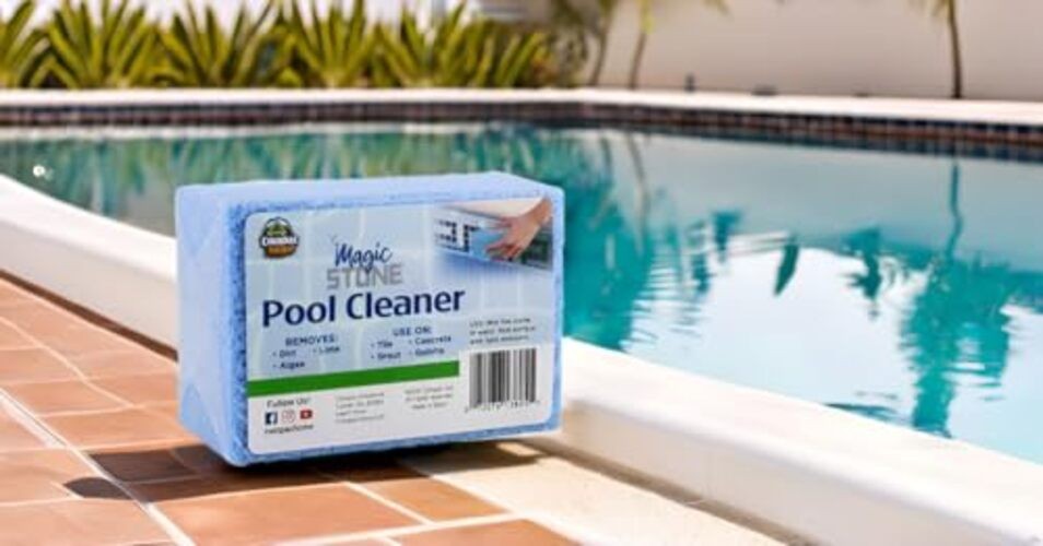 Magic Stone Pool Cleaner to Easily Remove Dirt, Algae, 1 Count (Pack of 1)
