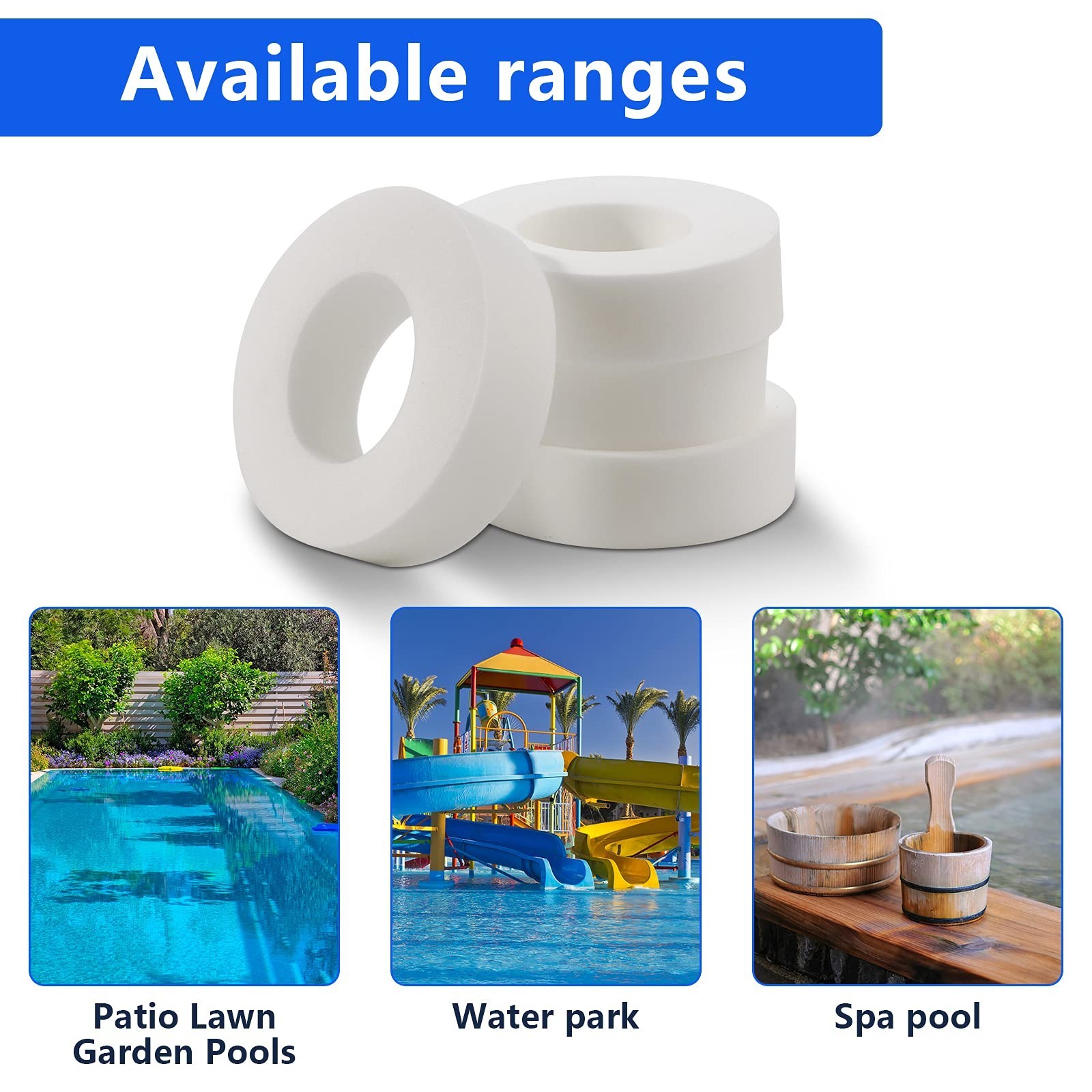 Robotic Pool Cleaner Climbing Rings – Replacement Parts for M200/M400/M500 (4 Pa
