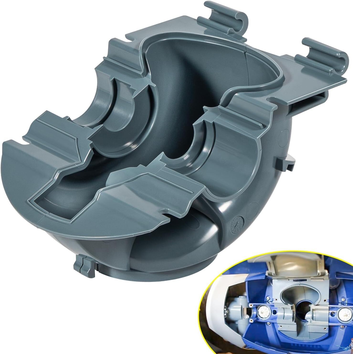 Lower Engine Housing Kit for Zodiac Baracuda MX6 MX8 MX8EL Elite Pool Cleaner
