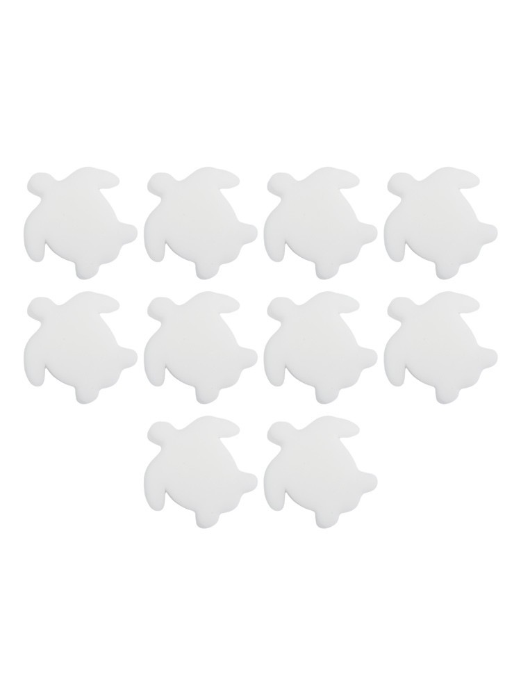 Turtle Shaped Cleaning Sponge Set of 10 for Pools and Inflatable Hot Tubs