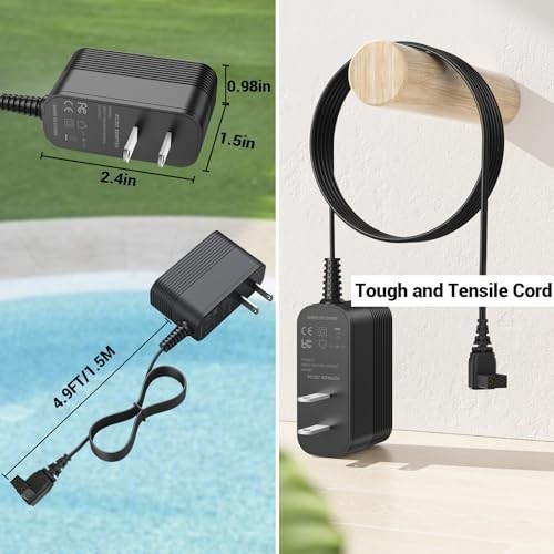 12.6V Charger for Cordless Robotic Pool Cleaner Seagull 600 800 800B SE 1000