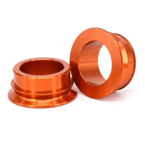 Orange Rear Wheel Spacer Kit Compatible with/Replacement For KTM SX/SX-F/XC-F