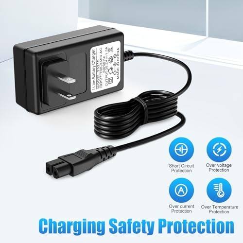 Charger for WYBOT Robotic Pool Cleaner,25.2V Charger Adapter Compatible with
