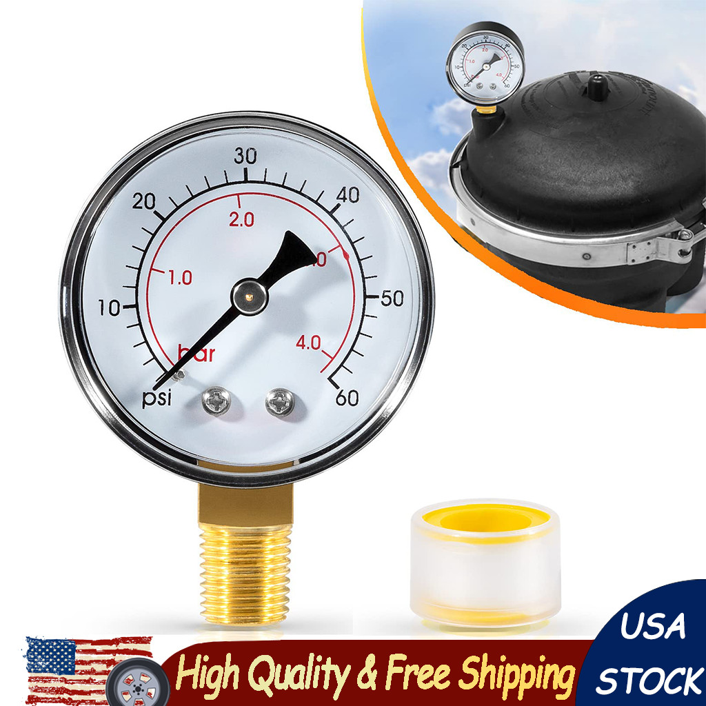 005-302-3590-00 Pressure Gauge for Paramount All Cleaning Valves, Caretaker