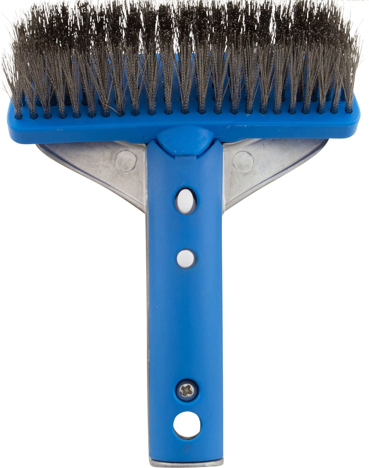 OREQ CORPORATION BR1005S Pool Brush 5&Prime; Algae Brush Stainless Steel Bristles