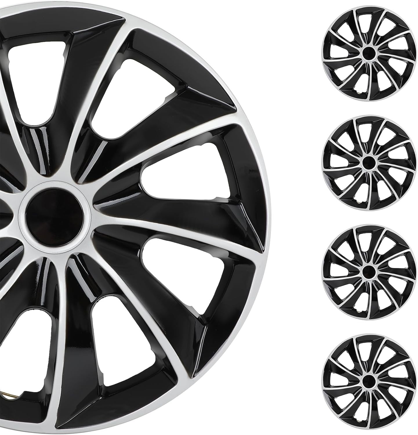 Snap On Hubcap Rim 16 inch Auto Tire Replacement Exterior Cap OEM Steel Wheel…